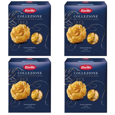 Barilla Collezione Tagliatelle Hartweizen Pasta 2000g 4er Pack