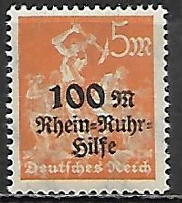 Deutsches Reich postfrisch Michel-Nummer 258