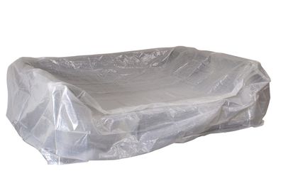Abdeckhaube für große Relaxinsel mit 245 cm aus Polyester Transparent