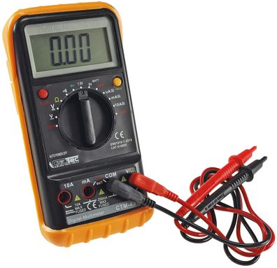 Digital-Multimeter "CTM-43 big" Volt, Amp., Ohm, autom. Messbereichswahl