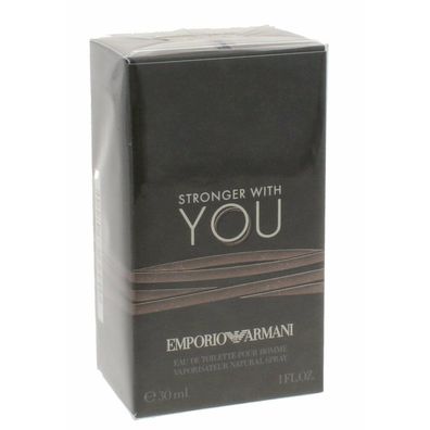 Giorgio Armani Eau de Toilette Stronger With You, 30 ml