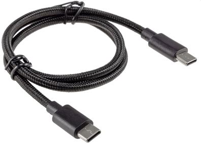 USB-Kabel USB-C auf USB-C 0,5m Stecker/Stecker, 5-20V, max 60W / 3A