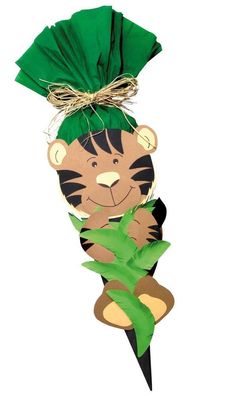 Schultüte Bastelset Tiger von Prell