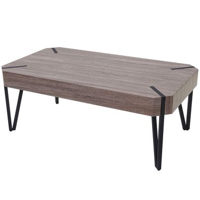 Couchtisch Kos T573, Wohnzimmertisch, 43x110x60cm