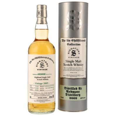 Ardmore 13 Jahre (2009-2023) / Highland Single Malt Whisky / 46% 0,7 ltr. / Signatory