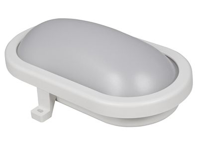 LED Feuchtraumleuchte McShine 960lm, 3000K, 12W, warmweiß, IP65, 216x118x79mm