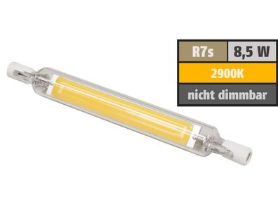 LED-Strahler McShine ''LS-718'' R7s, 7W, 900lm, 118mm, 360°, warmweiß