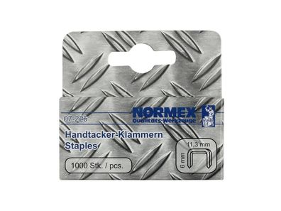 Klammern für Handtacker, 11,3x6mm