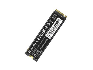 SSD 1TB Verbatim, PCIe 3.0, M.2 2280, NVMe, Vi3000