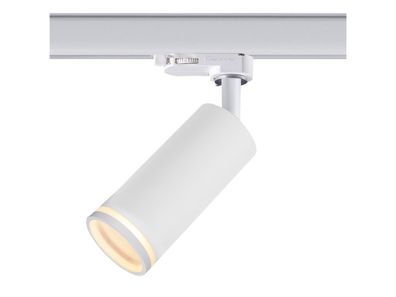 Strahler Einlicht für Schienensystem ''MASTA RING'' GU10, ØxL 60x110mm, weiß