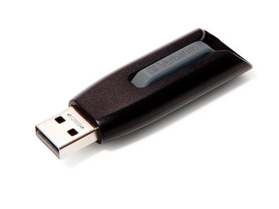 USB 3.2 Stick Verbatim ''Store 'n' Go'', 128GB, V3 Drive, grau, Typ-A