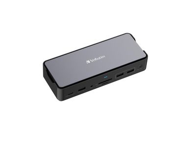 Docking-Station USB-C Pro CDS-15S Verbatim, 15-Port, DP, RJ45, Audio, SD