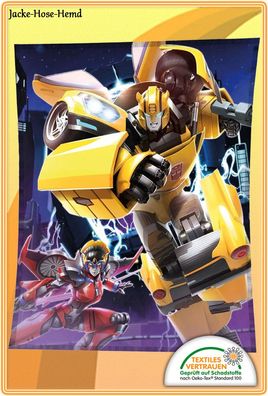 Transformers Bumblebee Decke Fleecedecke Kuscheldecke Kinderdecke Gr: 150x200cm NEU