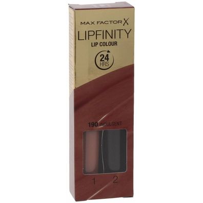 Max Factor Lipfinity Lip Colour - 190 Indulgent