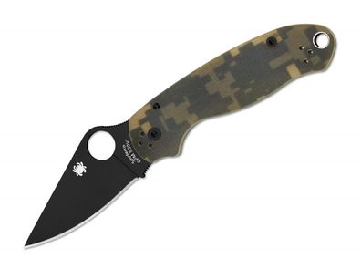 Spyderco Para 3 Camo Black Blade