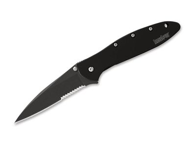 Kershaw Leek Black Serrated