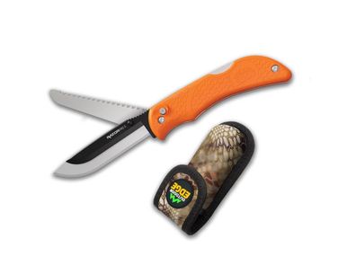 Outdoor Edge RazorPro S 3.5" Orange Clam Pack