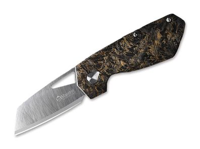 Maserin 373 Knife Tungsten CF Green