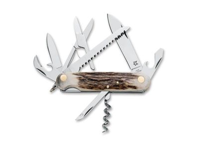 Fox Knives Venator 8 in 1 Multitool Deer Horn