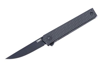 CRKT CEO Microflipper D2 Aluminum All Black