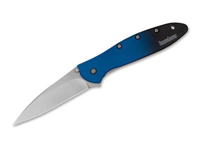 Kershaw Leek Aluminum Blue Black Gradient