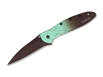 Kershaw Leek Mint Chocolate Chip Black