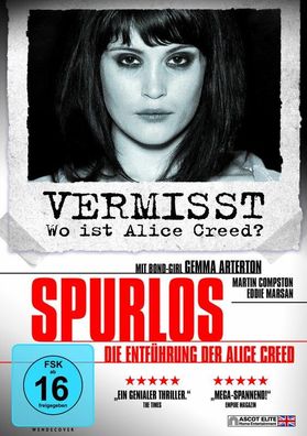 Spurlos - Die Entführung der Alice Creed (DVD] Neuware