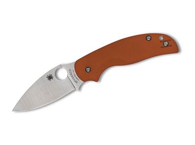 Spyderco Sage 5 CPM REX 121 G10 Burnt Orange PlainEdge