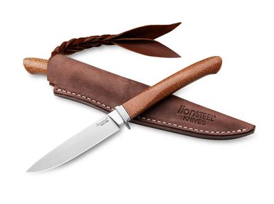 LionSteel Ago Micarta Natural