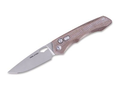 Real Steel Griffin Pro Micarta Natural Stonewash