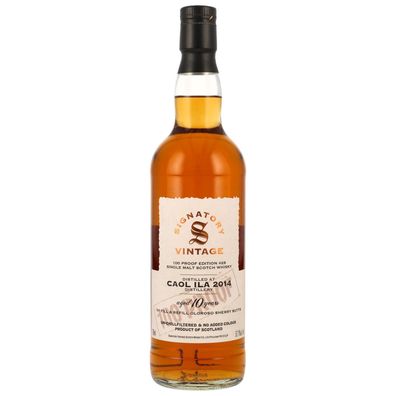 Caol Ila 10 Jahre (2014-2024) 100 Proof Edition #28, 57,1% 0,7 ltr. Signatory Vintage