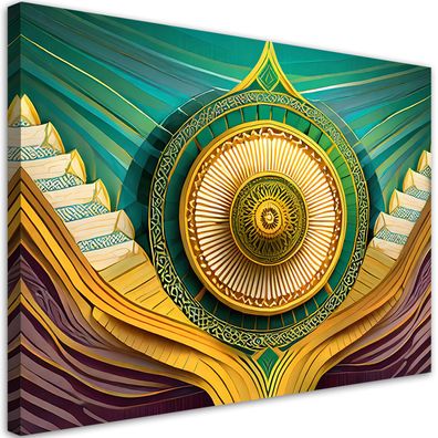 Leinwandbild, Mandala Arabisch Orientalismus