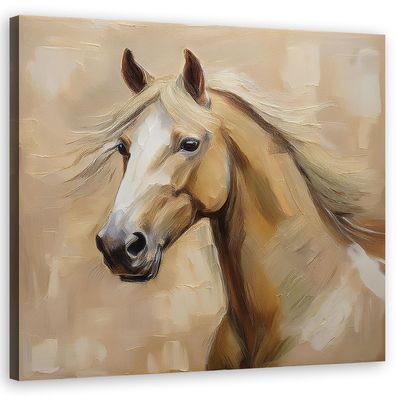 Leinwandbild, Tiere Vintage Pferd