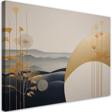Leinwandbild, Boho-Landschaft