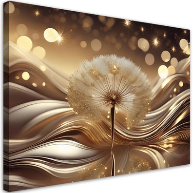 Leinwandbild, Gold Aufblasbar