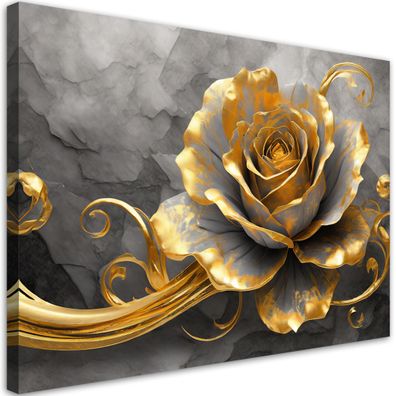 Leinwandbild, Musik Rose Gold