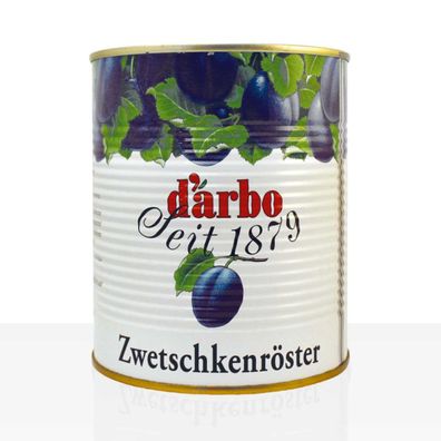 Darbo Zwetschkenröster Fruchtdessert Süßspeisenklassiker 880g