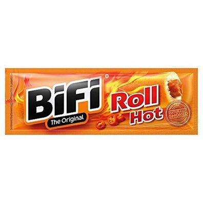 BiFi The Original Roll Hot Scharfes Würstchen im Teigmantel 45g