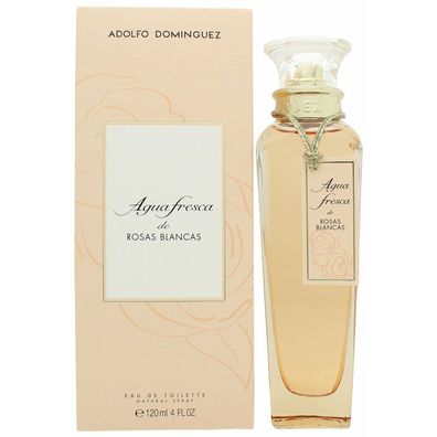 Adolfo Dominguez Agua Fresca De Rosas Blancas Eau De Toilette (120ml)