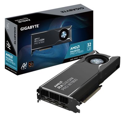 Gigabyte Radeon PRO W7800 AI TOP 32G - Grafikkarten