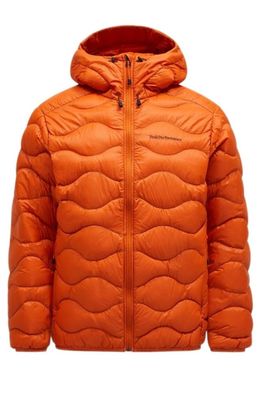 Peak Performance Herren Helium Down Hood Jacke GOLD FLAME