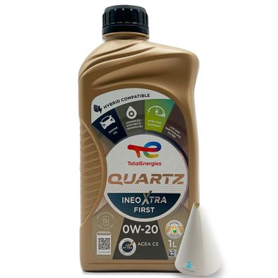 1 L Total Quartz Ineo Xtra First 0W-20 PSA B71 2010 Opel/Vauxhall OV 040 1547-A2