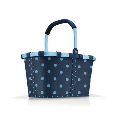 reisenthel Einkaufskorb carrybag frame mixed dots blue BK4081 blau Punkte 22l