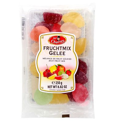 Sir Charles Gezuckertes Gelee mit Fruchtgeschmack 250g Fruchtmix Gelee