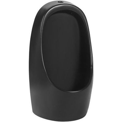 Mexen Mateo wandhängendes Urinal, schwarze Matte - 37036570