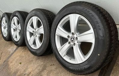 4x Original Mercedes GLC C253 X253 18 Zoll Winterräder A2534010800 Alufelgen DOT20 7m