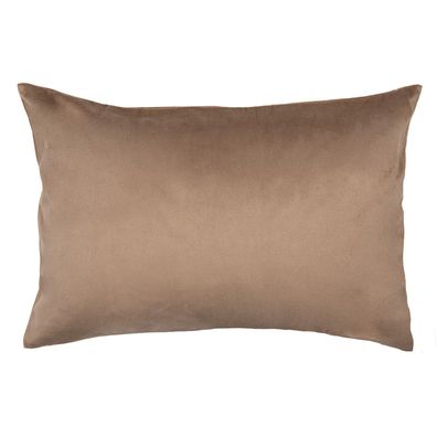 Clayre & Eef Kissenbezug 35x50 cm Braun Polyester Rechteck (Gr. 35x50 cm)