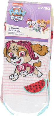 Paw Patrol Socken 4er-Set – Bequeme Sneaker-Socken für Jungen und Mädchen