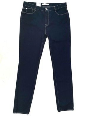 Brax Mary Jeans Hose Light Slim Fit Gr.42 L32 Stretch dunkelblau 89,95 € NEU