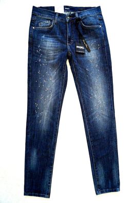 ANGELS Patti Girlfriend Strass Damen Jeans Gr.34 Long blau UVP: 99,95 € NEU